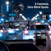 4 Camera Wireless DashCam