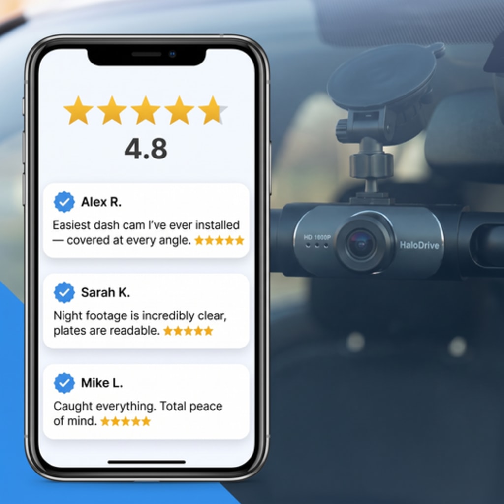 4 Camera Wireless DashCam
